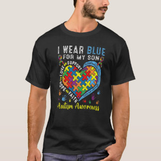 Ich trage Phantastisches blaues Autismus-Bewusstse T-Shirt