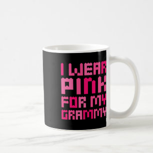 Ich trage Pink für mein Grammy Block Gebäude Boys Kaffeetasse