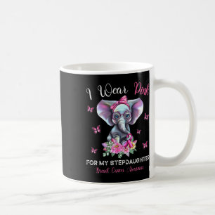 Ich trage Pink für meine Steptochter Brustkrebs Aw Kaffeetasse