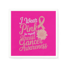 Ich trage Pink für mich selbst - Brustkrebs-Bewuss