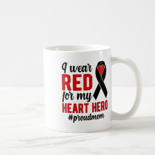 Ich trage Red Proud Chd Kriegerin Mutter Kind Bewu Kaffeetasse