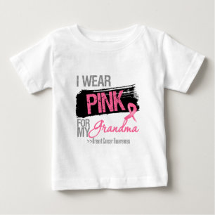 Ich trage rosa Band für meinen Baby T-shirt