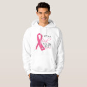 Ich trage rosa bester Freund-Brustkrebs Hoodie (Vorne ganz)