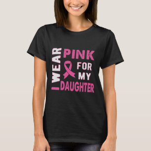 Ich trage Rosa für das Brustkrebsbewusstsein meine T-Shirt