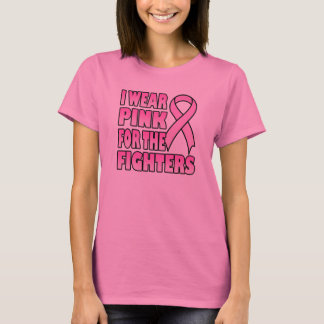 Ich trage Rosa für den Kämpfer-T - Shirt