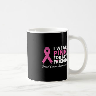 Ich trage Rosa für den Liebe-Krieg meiner Freundin Kaffeetasse