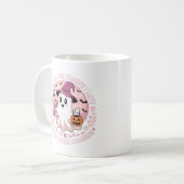 Ich trage Rosa für jemanden in der Liebe. Kaffeetasse (Vorderseite Links)