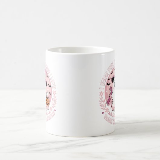 Ich trage Rosa für jemanden in der Liebe. Kaffeetasse (Mittel)