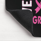 Ich trage Rosa für mein Oma-Brustkrebs-Bewusstsein Mousepad (Ecke)