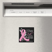 Ich trage Rosa für mein Oma - Brustkrebs Magnet (In Situ (Geschirrspüler))