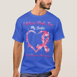 Ich trage Rosa für meine Bestie Brustkrebs-Bewusst T-Shirt
