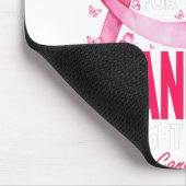 Ich trage Rosa für meine Großmutter Brustkrebs Mousepad (Ecke)