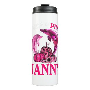Ich trage Rosa für meine lustlose Brustkrebssolphi Thermosbecher