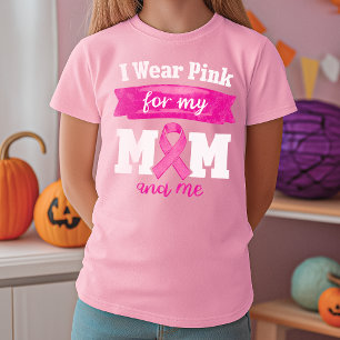 Ich trage Rosa für meine Mama, Brustkrebs-Bewussts T-Shirt