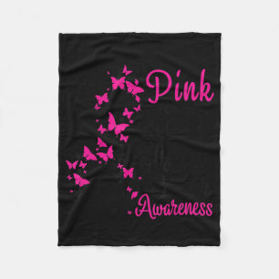 Ich trage Rosa für meine Mama Brustkrebs-Bewusstse Fleecedecke