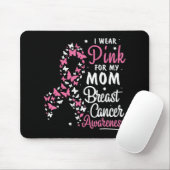 Ich trage Rosa für meine Mama Brustkrebs-Bewusstse Mousepad (Mit Mouse)