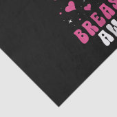 Ich trage Rosa für meine Mama Brustkrebs-Bewusstse Seidenpapier (Detail)