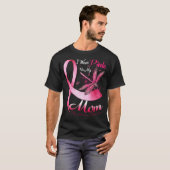 Ich trage Rosa für meine Mama Brustkrebs-Bewusstse T-Shirt (Vorne ganz)