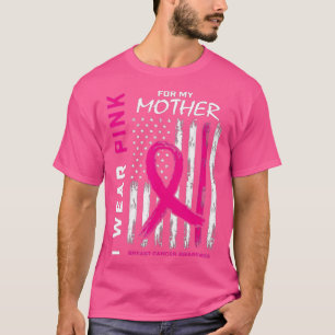Ich trage Rosa für meine Mama Brustkrebs-Bewusstse T-Shirt