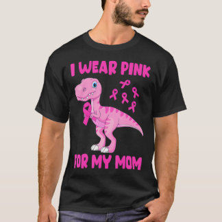 Ich trage Rosa für meine Mama Brustkrebs-Bewusstse T-Shirt