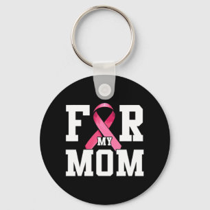 Ich trage Rosa für meine Mama rosa Ribbon Brustkre Schlüsselanhänger