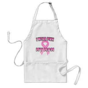 Ich trage Rosa für meine Mama-Schürze Schürze