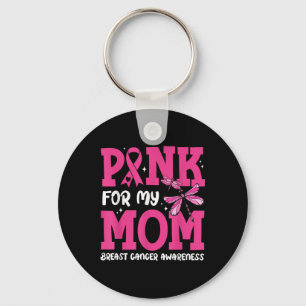 Ich trage rosa für meine Mama, um Brustkrebs zu un Schlüsselanhänger