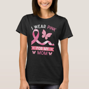 Ich trage Rosa für meine Mutter, Brustkrebs-Bewus T-Shirt