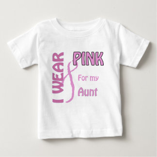 Ich trage Rosa für meine Tante Baby T-shirt