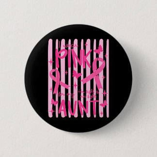 Ich trage Rosa für meine Tante Pink Ribbon Button