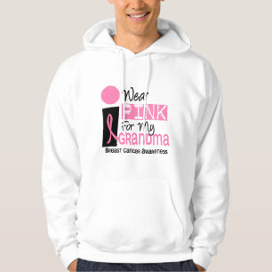 Ich trage Rosa für meinen Brustkrebs der Hoodie