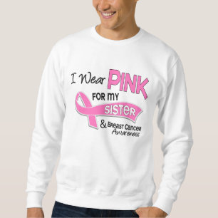 Ich trage Rosa für meinen Brustkrebs der Sweatshirt