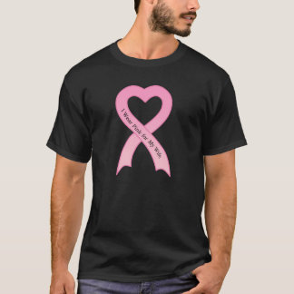 Ich trage Rosa für meinen Ehefrau-Rosa-Band-T - T-Shirt