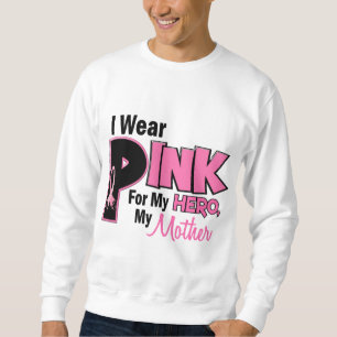 Ich trage Rosa für meinen Mutter 19 BRUSTKREBS Sweatshirt