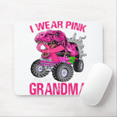 Ich trage Rosa für meinen Oma-Brustkrebs Mousepad (Mit Mouse)