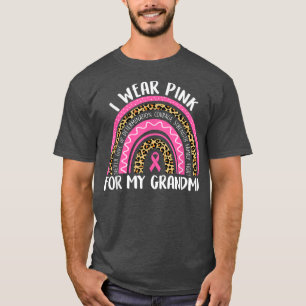 Ich trage Rosa für meinen Oma-Rainbow-Brustkrebs A T-Shirt