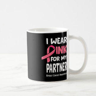 Ich trage Rosa für meinen Partner Kaffeetasse
