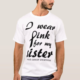 Ich trage Rosa für meinen T-Shirt