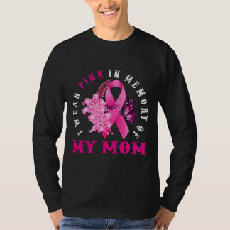 Ich trage Rosa im Gedächtnis an den Brustkrebs mei T-Shirt