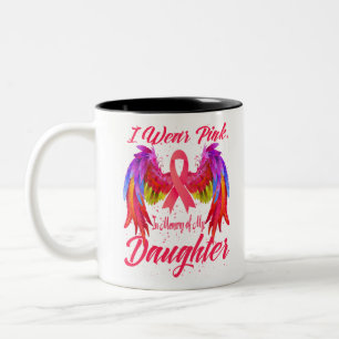 Ich trage Rosa im Gedächtnis an meinen toten Brust Zweifarbige Tasse