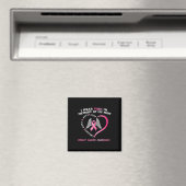 Ich trage Rosa im Gedenken an den Brustkrebs meine Magnet (In Situ (Geschirrspüler))