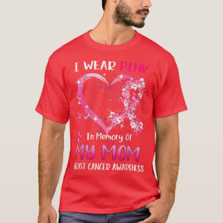 Ich trage Rosa im Gedenken an den Brustkrebs meine T-Shirt