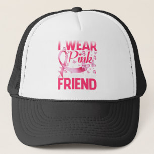 Ich trage Rosa im Gedenken an meinen Freund Truckerkappe