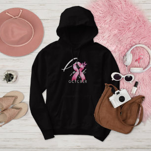 Ich trage Rosa im Oktober Brustkrebs-Bewusstsein Hoodie