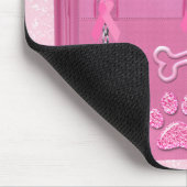 Ich trage rosa Mousepad (Ecke)