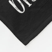 Ich trage Rot für meine Mama Herzerkrankung Bewuss Fleecedecke (Ecke)