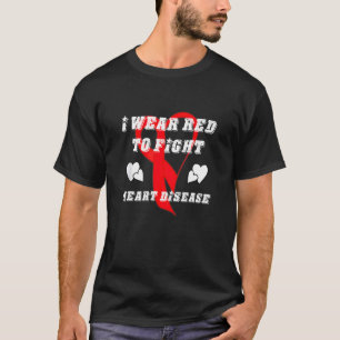Ich trage Rot, um Herzkrankheiten zu bekämpfen Bew T-Shirt