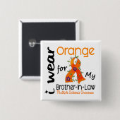 Ich trage Schwager Button (Vorne & Hinten)