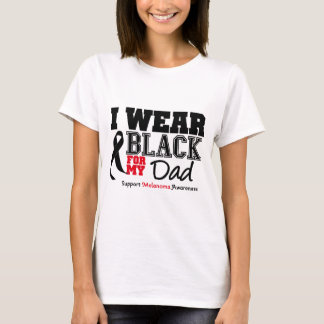 Ich trage Schwarz für meinen Vater T-Shirt