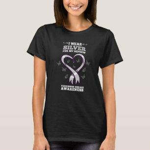 Ich trage Silber für meine Parkinson-Krankheit in T-Shirt